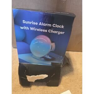 Dekala Sunrise Alarm Clock with Wireless Charging & Dual Alarm
